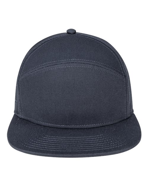Pukka 7001P Tradesman Hybrid Six-Panel Cap - Navy - front