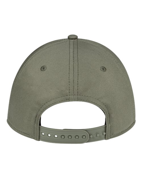 Pukka 7001P Tradesman Hybrid Six-Panel Cap - Olive Green - back