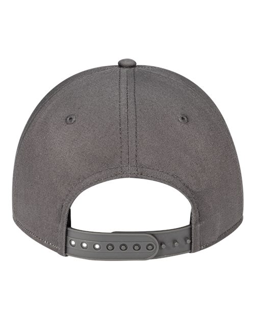 Pukka 7001P Tradesman Hybrid Six-Panel Cap - Charcoal - back
