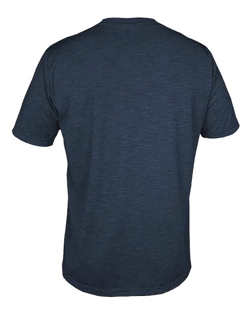 ANETIK MVLPRS8 Men's Low Pro Tech T-Shirt - Midnight Heathered - back