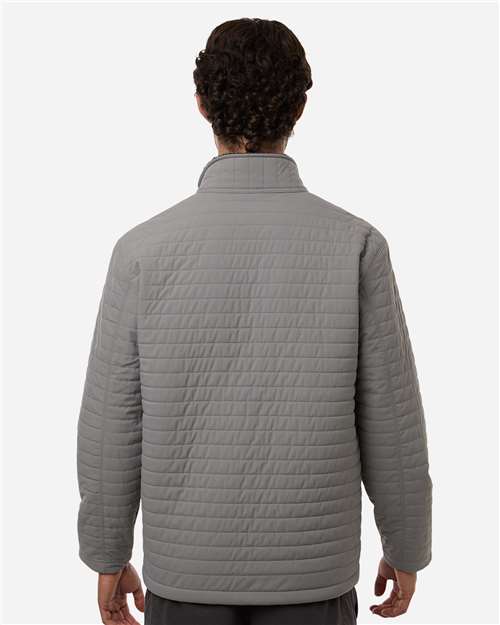 DRI DUCK 5304 Men's Keystone Full-Zip Jacket - Grey - model back