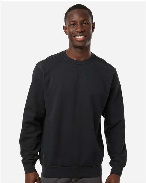 DRI DUCK 7202 Men's Granite Crewneck Pullover - Black - model front