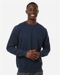 DRI DUCK 7202 Men's Granite Crewneck Pullover - Navy - model front