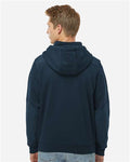 DRI DUCK 7349 Men's Mission Quarter-Zip Hooded Pullover - Deep Blue - model back
