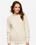 LAT 6926 Unisex Elevated Fleece Hoodie Sweatshirt - Natural - model front