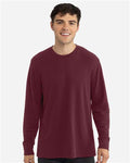 Next Level 8211 Unisex Ideal Thermal Long Sleeve T-Shirt - Maroon - model front