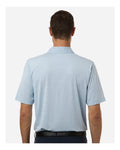 Paragon 162 Men's Bohemian Striped Heather Performance Polo - Carolina Heather - model back