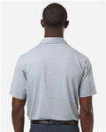 Paragon 162 Men's Bohemian Striped Heather Performance Polo - Navy Heather - model back