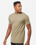 Tultex 290 Unisex Heavyweight Jersey T-Shirt - Sand - model side