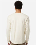 Tultex 291 Unisex Heavyweight Jersey Long Sleeve T-Shirt - Natural - model back