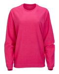 Boxercraft D02 Unisex Corded Crewneck Sweatshirt - Cosmic Pink - front