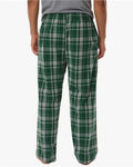 Boxercraft BM6624 Men's Harley Flannel Pants - Green Jordan Plaid - model back