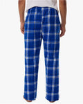 Boxercraft BM6624 Men's Harley Flannel Pants - Electric Royal Carnegie Plaid  - model back