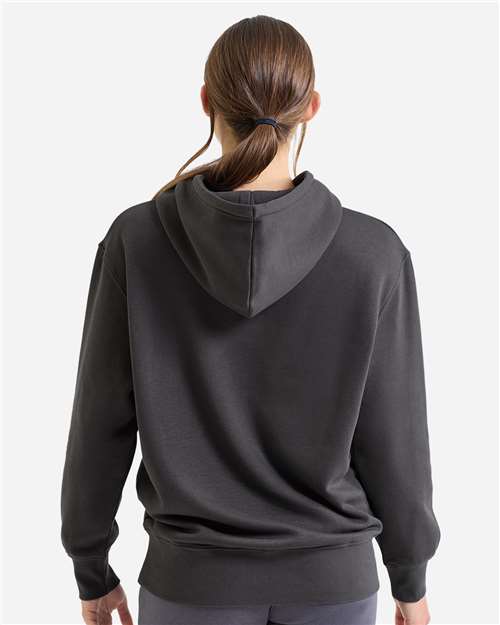 TriDri TD602 Unisex Jamie Recycled Hooded Sweatshirt - Charcoal - model back