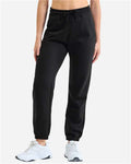 TriDri TD605 Unisex Jamie Recycled Joggers - Black - model front