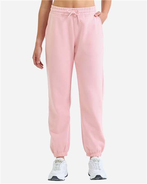 TriDri TD605 Unisex Jamie Recycled Joggers - Light Pink - model front