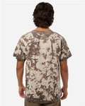 Colortone 1275 Unisex Iced T-Shirt - Iced Beige - model back