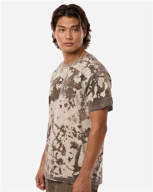 Colortone 1275 Unisex Iced T-Shirt - Iced Beige - model side