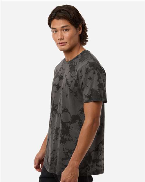 Colortone 1275 Unisex Iced T-Shirt - Iced Grey - model side