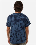 Colortone 1275 Unisex Iced T-Shirt - Iced Navy - model back