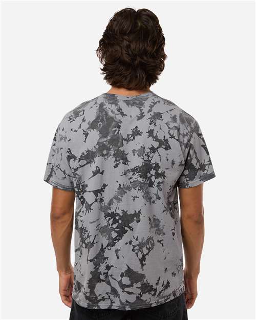 Colortone 1275 Unisex Iced T-Shirt - Iced Silver - model back
