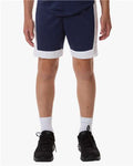 Augusta Sportswear 6890 Youth Match-Up Basketball Shorts - Navy/ White - model front
