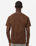 Colortone 1300 Unisex Mineral Wash T-Shirt - Mineral Brown - model back