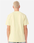 BELLA + CANVAS 4810GD Unisex Heavyweight Garment-Dyed Tee - Buttermilk - model back