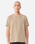 BELLA + CANVAS 4810GD Unisex Heavyweight Garment-Dyed Tee - Khaki - model front