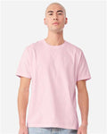 BELLA + CANVAS 4810GD Unisex Heavyweight Garment-Dyed Tee - Pink - model front