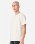 BELLA + CANVAS 4810GD Unisex Heavyweight Garment-Dyed Tee - Vintage White - model side