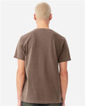 BELLA + CANVAS 4810GD Unisex Heavyweight Garment-Dyed Tee - Washed Cocoa - model back