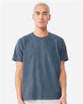 BELLA + CANVAS 4810GD Unisex Heavyweight Garment-Dyed Tee - Washed Denim - model front
