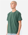 BELLA + CANVAS 4810GD Unisex Heavyweight Garment-Dyed Tee - Washed Pine - model side