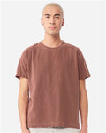 BELLA + CANVAS 4810GD Unisex Heavyweight Garment-Dyed Tee - Washed Chestnut - model front