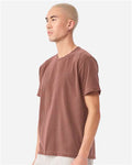 BELLA + CANVAS 4810GD Unisex Heavyweight Garment-Dyed Tee - Washed Chestnut - model side