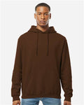 Tultex 320 Unisex Fleece Hooded Sweatshirt - Brown - model front