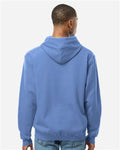 Tultex 320 Unisex Fleece Hooded Sweatshirt - Columbia Blue - model back