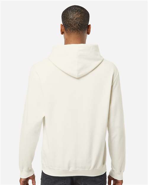 Tultex 320 Unisex Fleece Hooded Sweatshirt - Natural - model back