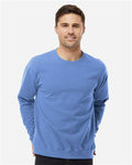 Tultex 340 Unisex Fleece Crewneck Sweatshirt - Columbia Blue - model front
