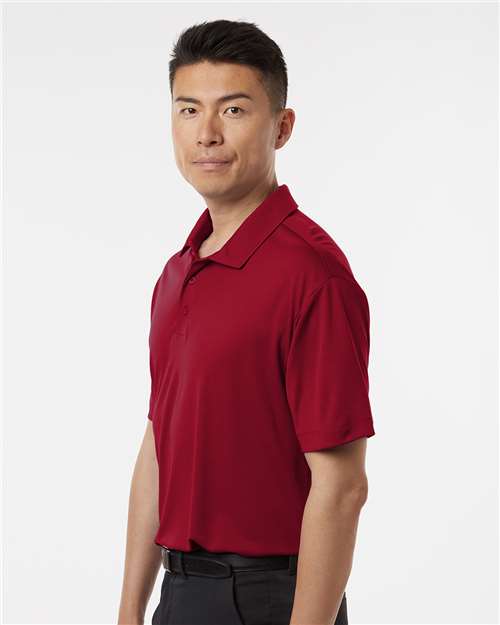 AllPro 41800 Men's Pro-Lock Performance Polo - Cardinal - model side