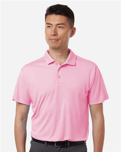AllPro 41800 Men's Pro-Lock Performance Polo - Light Pink - model front