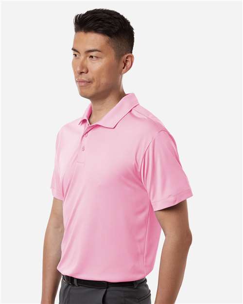 AllPro 41800 Men's Pro-Lock Performance Polo - Light Pink - model side