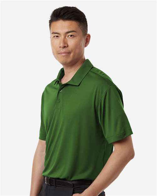 AllPro 41800 Men's Pro-Lock Performance Polo - Olive Green - model side