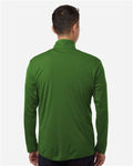 AllPro 41870 Men's Pro-Lock Performance Quarter-Zip Pullover - Olive Green - model back