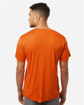AllPro 48000 Men's Pro-Lock Performance T-Shirt - Deep Orange - model back