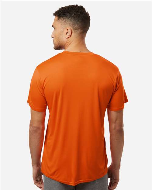 AllPro 48000 Men's Pro-Lock Performance T-Shirt - Deep Orange - model back