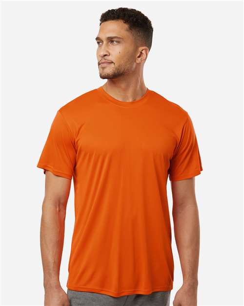 AllPro 48000 Men's Pro-Lock Performance T-Shirt - Deep Orange - model front
