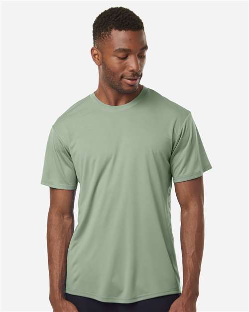 AllPro 48000 Men's Pro-Lock Performance T-Shirt - Sage - model front