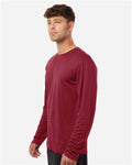 AllPro 48400 Unisex Pro-Lock Performance Long Sleeve T-Shirt - Cardinal - model side